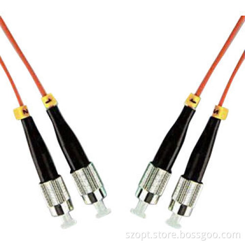 FC-FC Multi-Mode Duplex Patch Cord with High Reliability, Cost-effective,